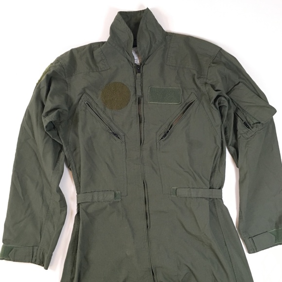 US Military Pilot Flight Suit Flyers Coveralls - Picture 1 of 6